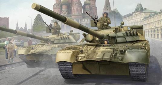 Russian T-80Ud Mbt 1:35 Plastic Model Kit Riptr 09527