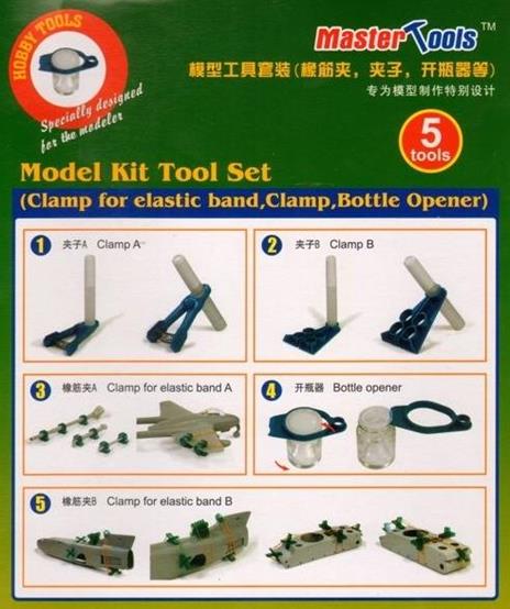 Morsetti per Plastic Model Kitlismo Plastic Model Kit RIPTR 09951 - 2