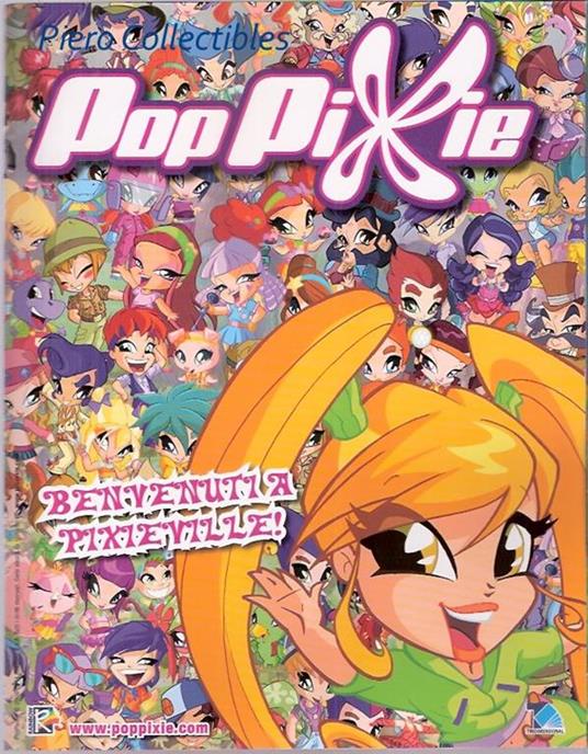 Pop Pixie Album Vuoto Tridimensional Winx Club