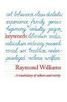 Keywords: A Vocabulary of Culture and Society - Raymond Williams - cover