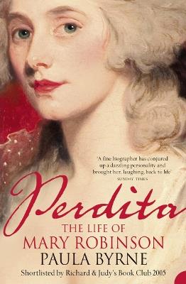 Perdita: The Life of Mary Robinson - Paula Byrne - cover