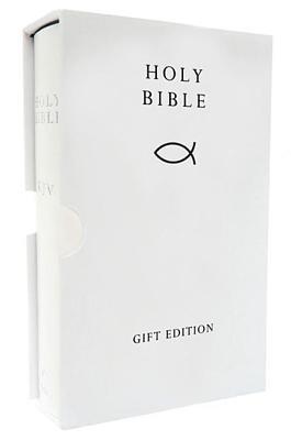 HOLY BIBLE: King James Version (KJV) White Compact Gift Edition - Collins KJV Bibles - cover