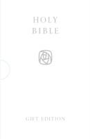 HOLY BIBLE: King James Version (KJV) White Pocket Gift Edition - Collins UK - cover