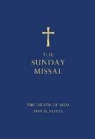 The Sunday Missal (Blue edition): The New Translation of the Order of Mass for Sundays - cover