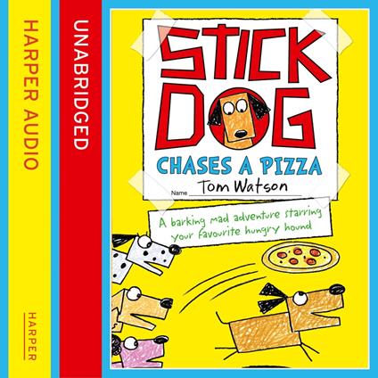 Stick Dog Chases a Pizza