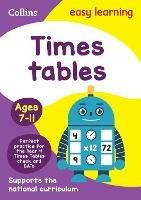 Times Tables Ages 7-11: Ideal for Home Learning - Collins Easy Learning - cover