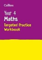 Year 4 Maths Targeted Practice Workbook: Ideal for Use at Home - Collins KS2 - cover