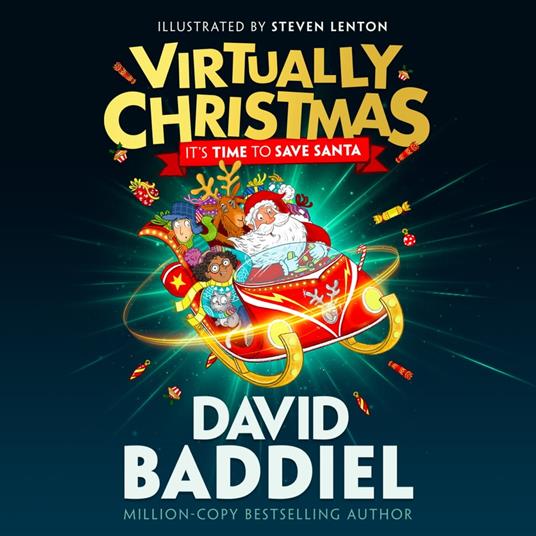 Virtually Christmas: A funny illustrated children’s book from million-copy bestseller David Baddiel – fantastic festive fun for kids!