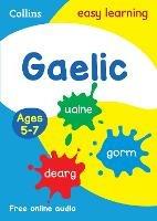 Easy Learning Gaelic Age 5-7: Ideal for Learning at Home - Collins Easy Learning - cover