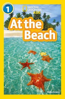 At the Beach: Level 1 - Shira Evans,National Geographic Kids - cover
