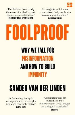 Foolproof: Why We Fall for Misinformation and How to Build Immunity - Sander van der Linden - cover