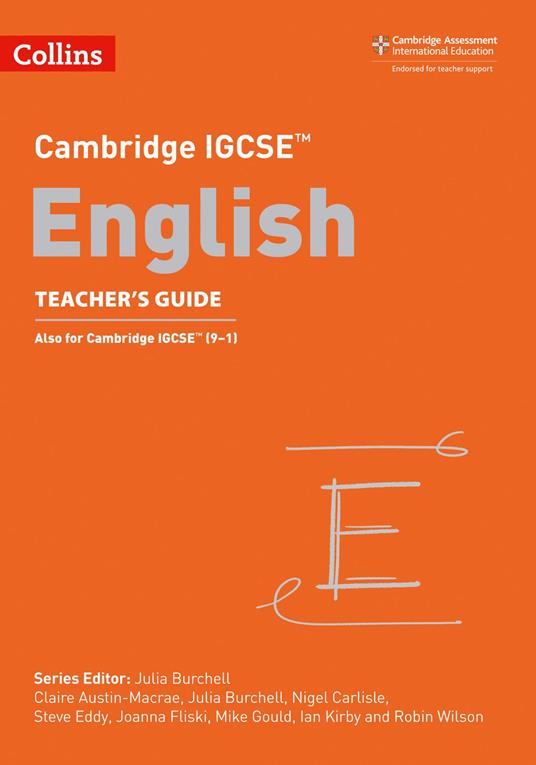 Cambridge IGCSE™ English Teacher’s Guide (Collins Cambridge IGCSE™)