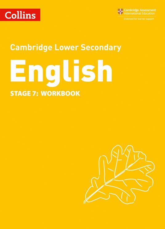 Collins Cambridge Lower Secondary English – Lower Secondary English Workbook: Stage 7