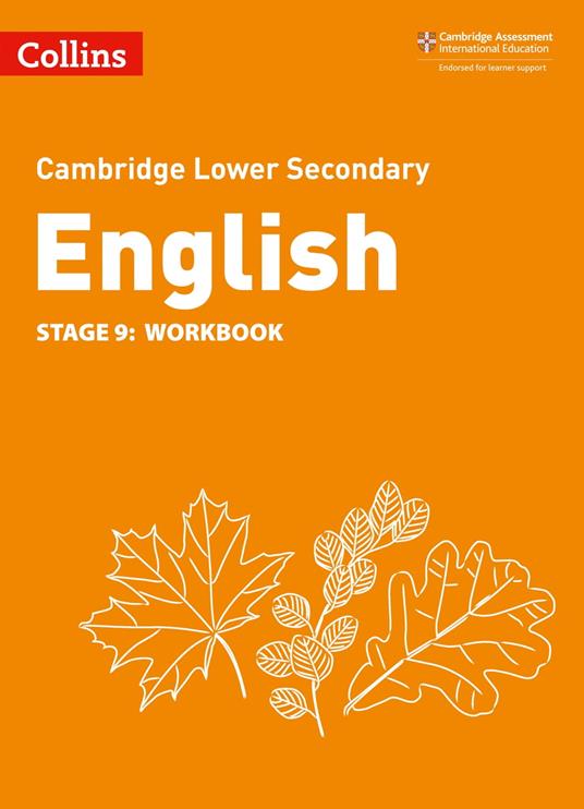 Collins Cambridge Lower Secondary English – Lower Secondary English Workbook: Stage 9