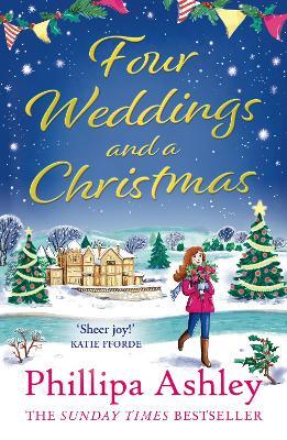 Four Weddings and a Christmas - Phillipa Ashley - cover