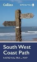 South West Coast Path National Trail Map - Collins Maps - cover