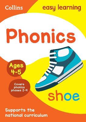 Phonics Ages 4-5: Ideal for Home Learning - Collins Easy Learning - cover