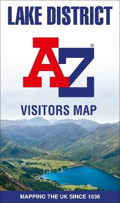 Lake District A-Z Visitors Map - A-Z Maps - cover