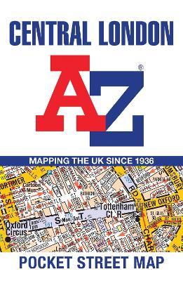 Central London A-Z Pocket Street Map - A-Z Maps - cover