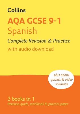 AQA GCSE 9-1 Spanish Complete Revision and Practice: Ideal for Home Learning, 2026 Exam - Collins GCSE - cover