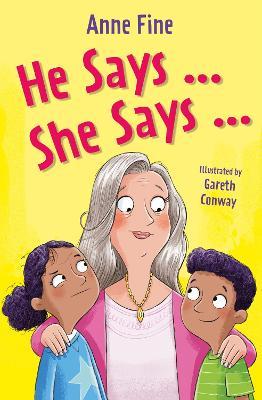 He Says…She Says - Anne Fine - cover