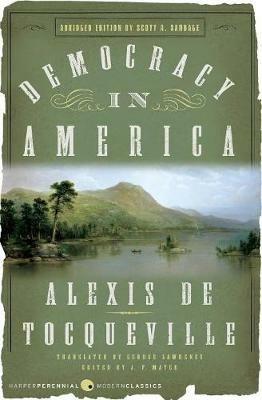 Democracy in America: Abridged Edition - Alexis de Tocqueville - cover