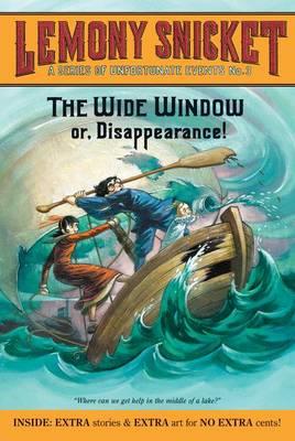 The Wide Window Or, Disappearance! - Lemony Snicket - cover