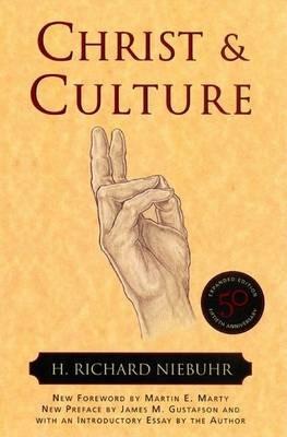 Christ and Culture - Richard H Neibuhr - cover