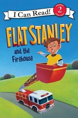 Flat Stanley and the Firehouse - Jeff Brown - cover