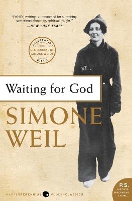 Waiting for God - Simone Weil - cover