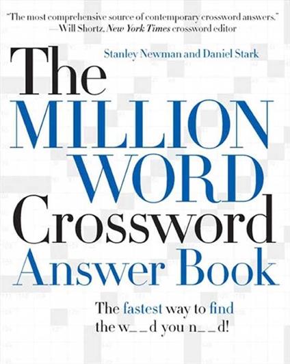 The Million Word Crossword Answer Book