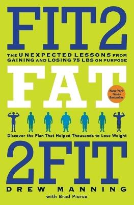 Fit2Fat2Fit: The Unexpected Lessons from Gaining and Losing 75 lbs on Purpose - Drew Manning - cover