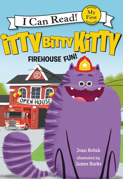 Itty Bitty Kitty: Firehouse Fun - Joan Holub,James Burks - ebook