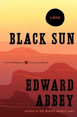 Black Sun - Edward Abbey - cover