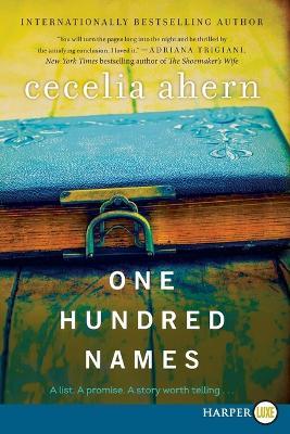 One Hundred Names - Cecelia Ahern - cover