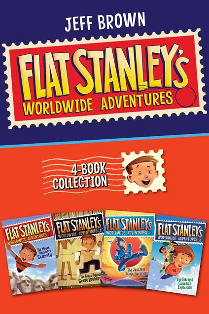 Flat Stanley's Worldwide Adventures 4-Book Collection - Jeff Brown,Macky Pamintuan - ebook