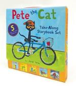 Pete the Cat Take-Along Storybook Set: 5-Book 8x8 Set