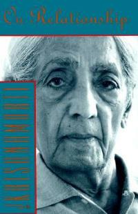 On Relationship - Jiddu Krishnamurti - cover