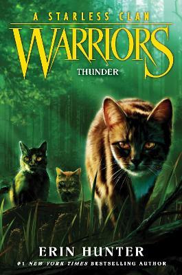 Warriors: A Starless Clan #4: Thunder - Erin Hunter - cover