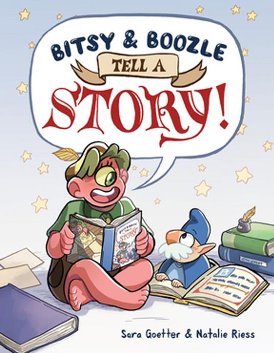 Bitsy & Boozle Tell a Story! - Sara Goetter,Natalie Riess - ebook