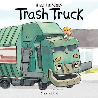 Trash Truck Board Book - Max Keane - cover