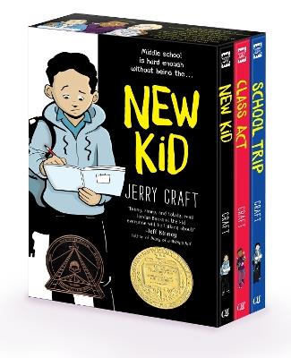 New Kid 3-Book Box Set: New Kid, Class Act, School Trip - Jerry Craft - cover