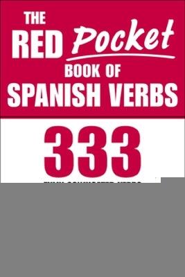 The Red Pocket Book of Spanish Verbs - Ronni Gordon,David Stillman - cover