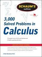 Schaum's 3,000 Solved Problems in Calculus - Elliott Mendelson - cover