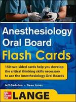 Anesthesiology oral board flash cards