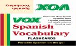 VOX Spanish Vocabulary Flashcards