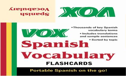 VOX Spanish Vocabulary Flashcards