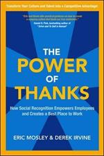 The power of thanks: how social recognition empowers employees and creates a best place to work