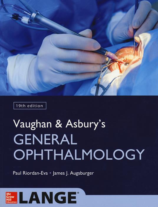 Vaughan & Asbury's General Ophthalmology - Paul Riordan-Eva,James Augsburger - cover