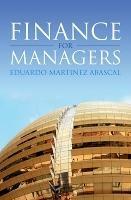 Finance for Managers - Eduardo Martínez Abascal - cover